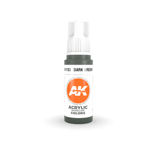 AK Interactive AK11133 DARK GREEN-GREY – STANDARD 17ml – zdjęcie 2