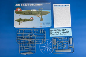 Eduard 7445 Avia Bk-534 Graf Zeppelin 1/72 – immagine 2