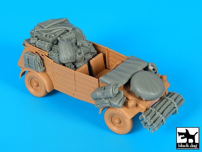 Black Dog T35219 Kübelwagen Africa Corps accessories set 1/35 – zdjęcie 4
