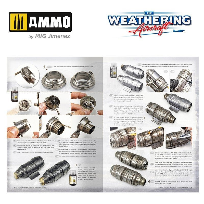 Ammo of Mig 5223 The Weathering Aircraft N 23 - Worn Warriors (English) – Bild 4