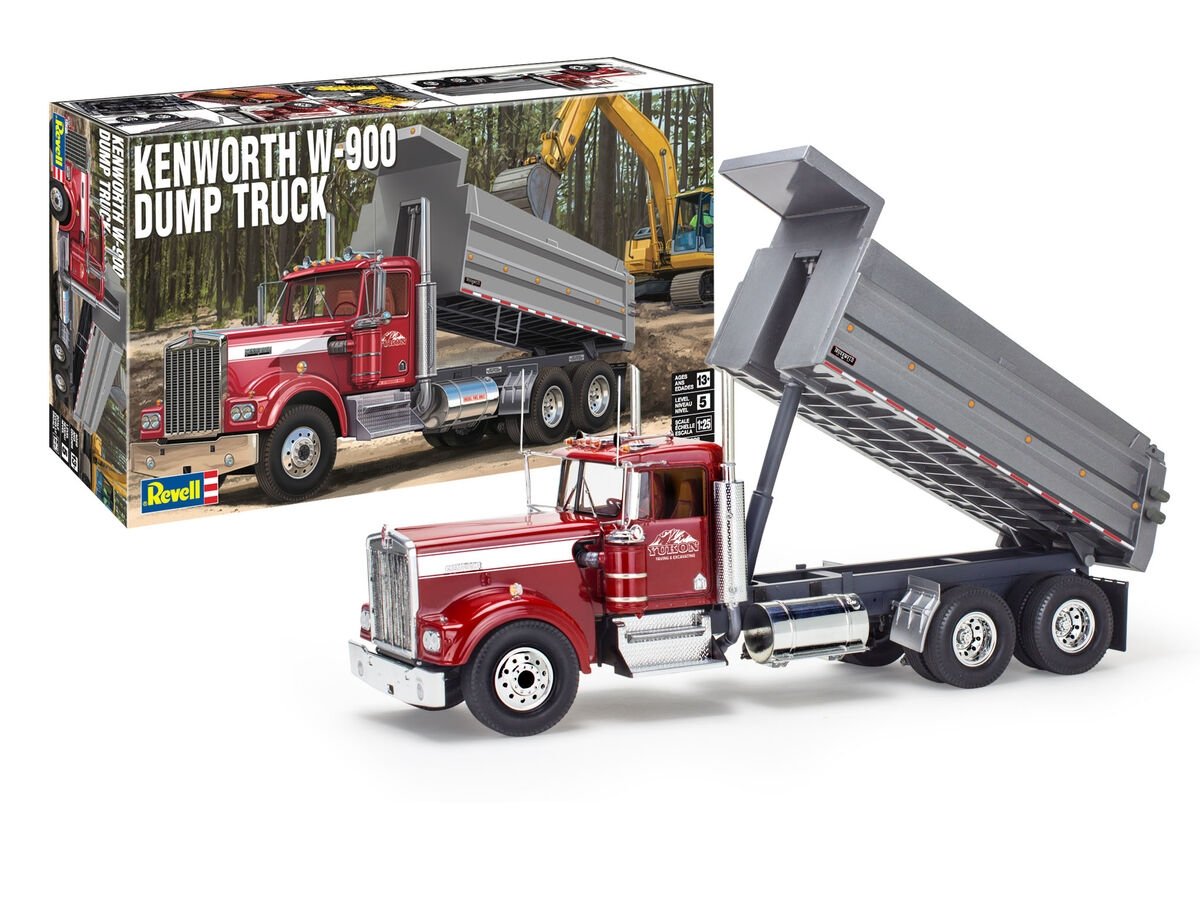 Revell 12628 Camion-benne Kenworth W-900 1/25 – image 2