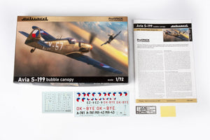 Eduard 70151 Avia S-199 bubble canopy 1/72 – immagine 3
