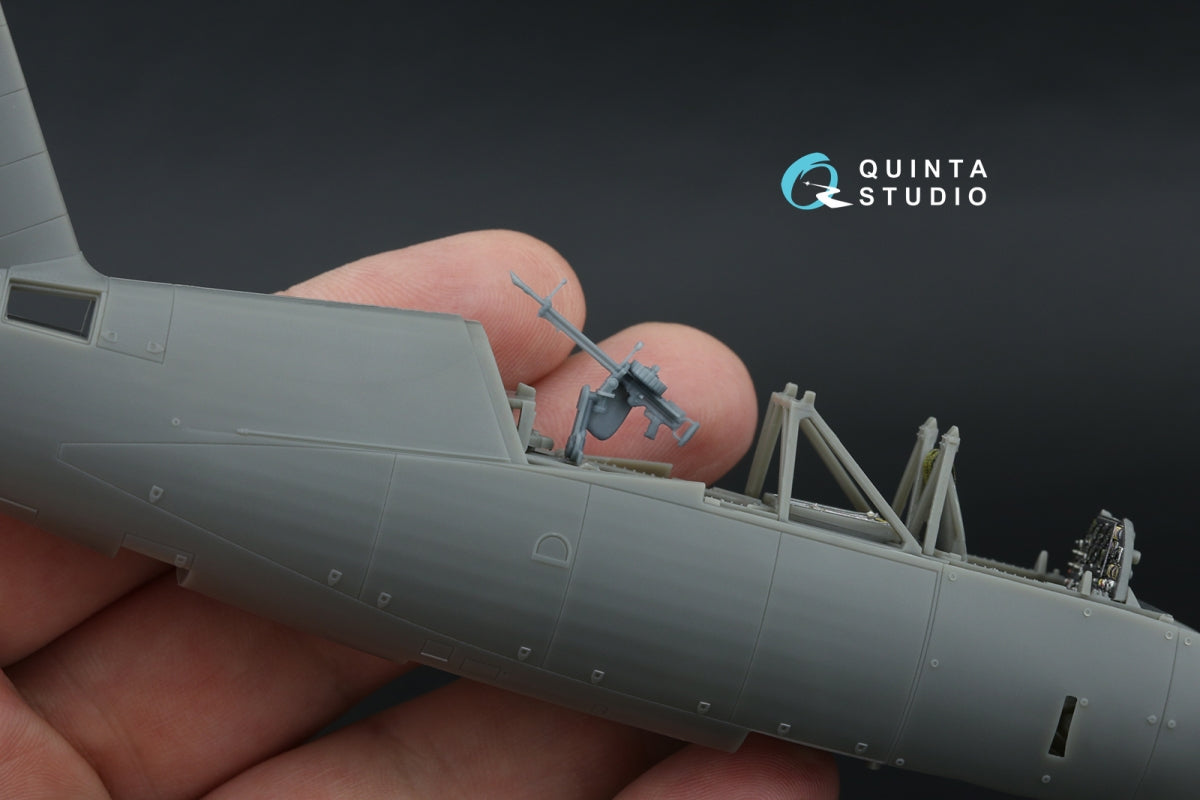 Quinta Studio QD+48582 Westland Lysander Mk.I 3D-Printed &amp;amp; coloured Interior on decal paper (Airfix) (with 3D-printed resin parts) 1/48 – immagine 8