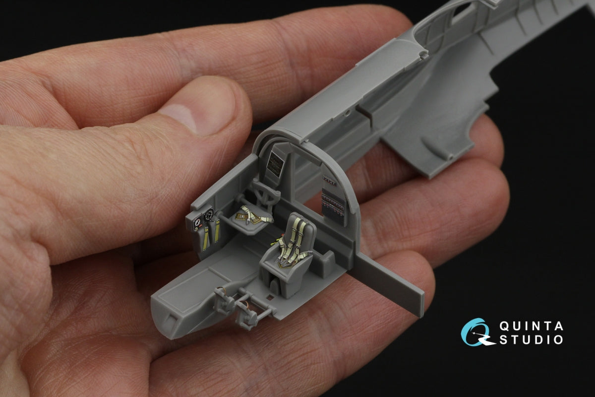 Quinta Studio QD72081 He 111 P/H 3D-Printed &amp;amp; coloured Interior on decal paper (Hasegawa) 1/72 – immagine 8