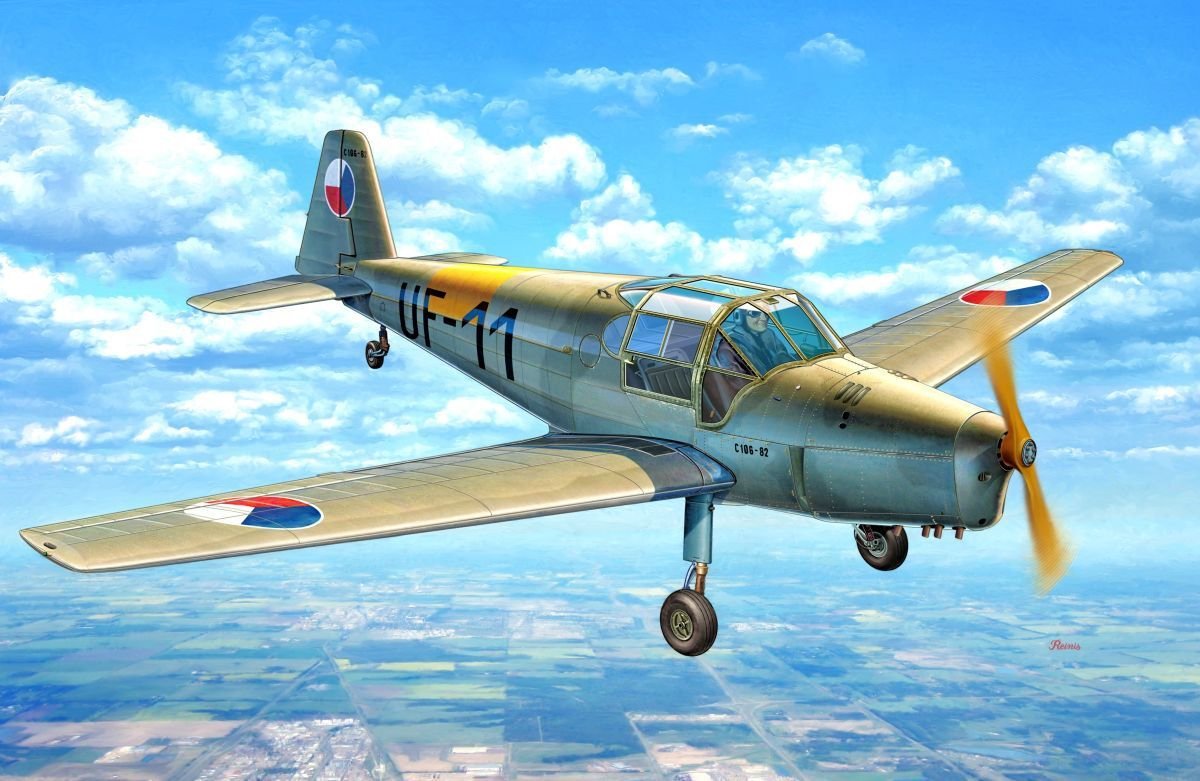Kozavody Prostejov KPM4809 Zlin C-106 1/48