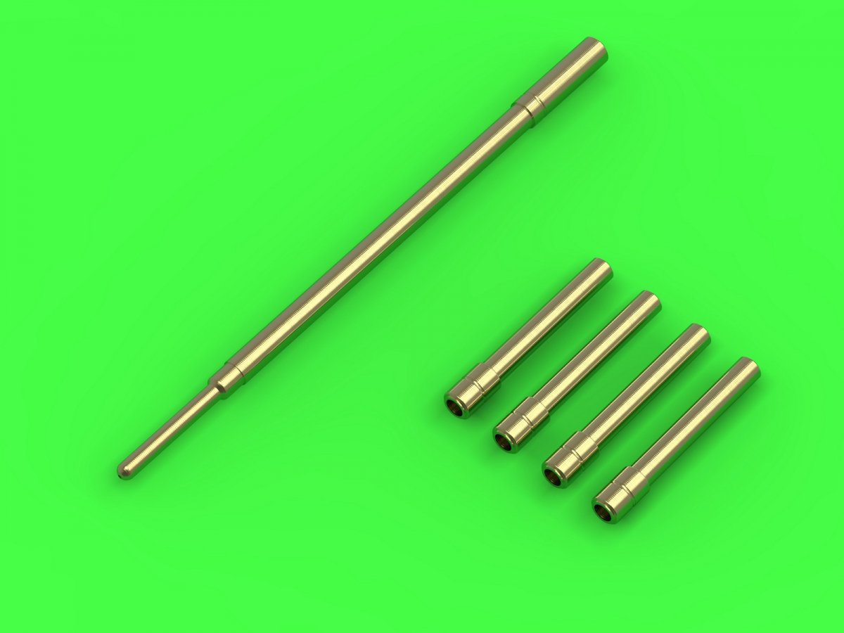 Master AM-72-121 Hawker Tempest Mk.II/V/VI and Hawker Fury/Sea Fury - Hispano Mk.V barrel tips and pitot tube (1/72)