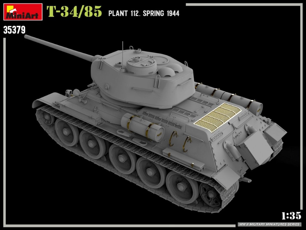MiniArt 35379 T-34/85 PLANT 112. SPRING 1944 1/35 – imagen 6