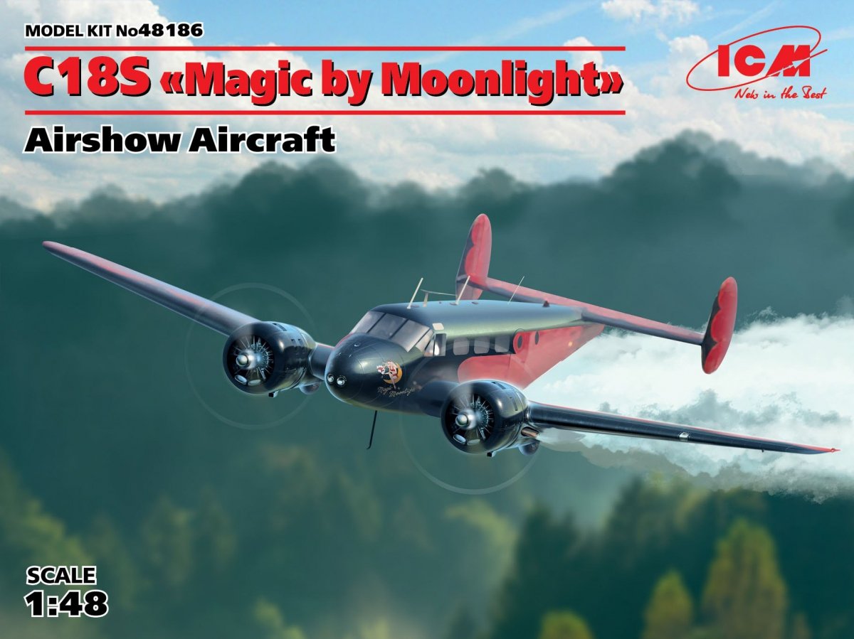 ICM 48186 C18S « Magie au clair de lune », Avion de spectacle aérien américain (1/48)