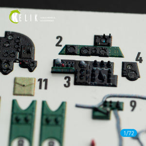 KELIK K72060 M6A1 SEIRAN INTERIOR 3D DECALS FOR TAMIYA KIT 1/72 – image 4