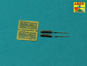 Aber A72001 Jeu de 2 canons de 7,9 mm pour fusils IMG 08/15 au 1/72