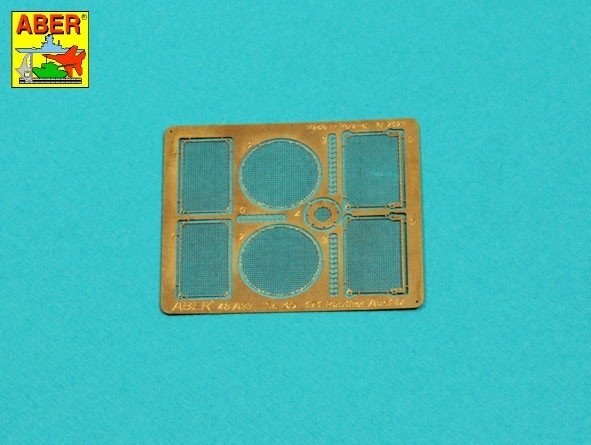 Aber 48A33 Grilles for Panther D 1/48 – image 3