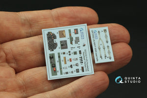 Quinta Studio QD72122 P-47D Thunderbolt Razorback 3D-Printed &amp;amp; colored Interior on decal paper (Tamiya) 1/72 – image 5