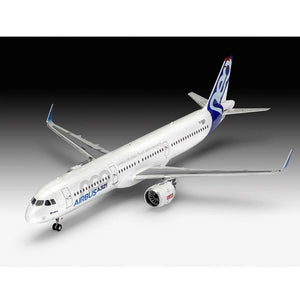 Revell 64952 Airbus A321 Neo Aircraft Starter Set 1/144 – zdjęcie 2