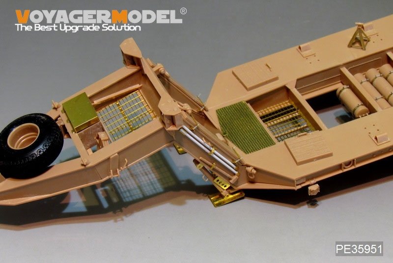 Voyager Model PE35951 Modern US Army M911 C-HET &amp;amp;M747 Heavy Equipment Semi-Trailer For MENG SS-013 1/35 – Bild 28