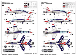 Trumpeter 05809 US T-38A Talon - Thunderbird 1/48 – image 9