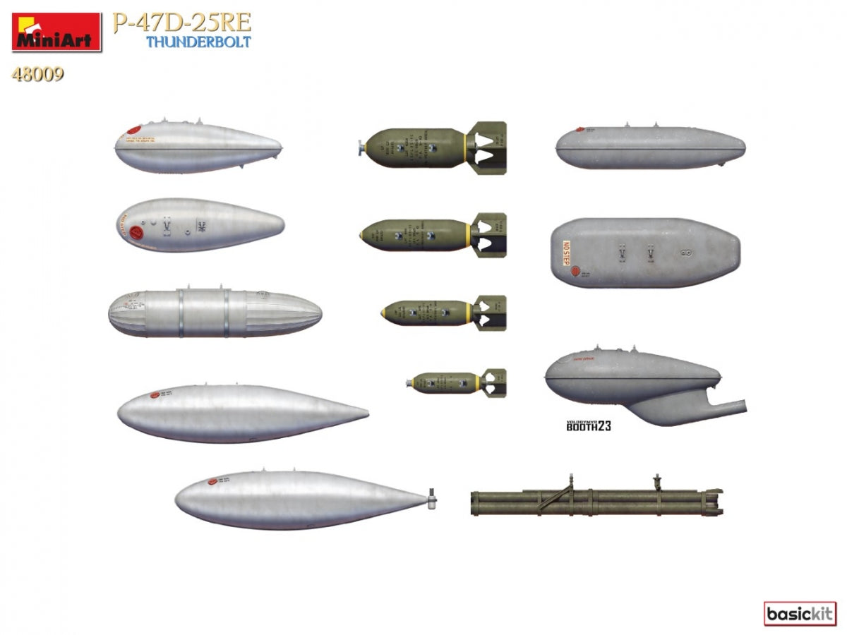 MiniArt 48009 P-47D-25RE THUNDERBOLT. BASIC KIT 1/48 – image 6