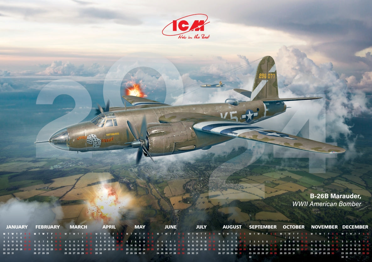 ICM 48320 B-26B Marauder WWII American Bomber 1/48 – Bild 3