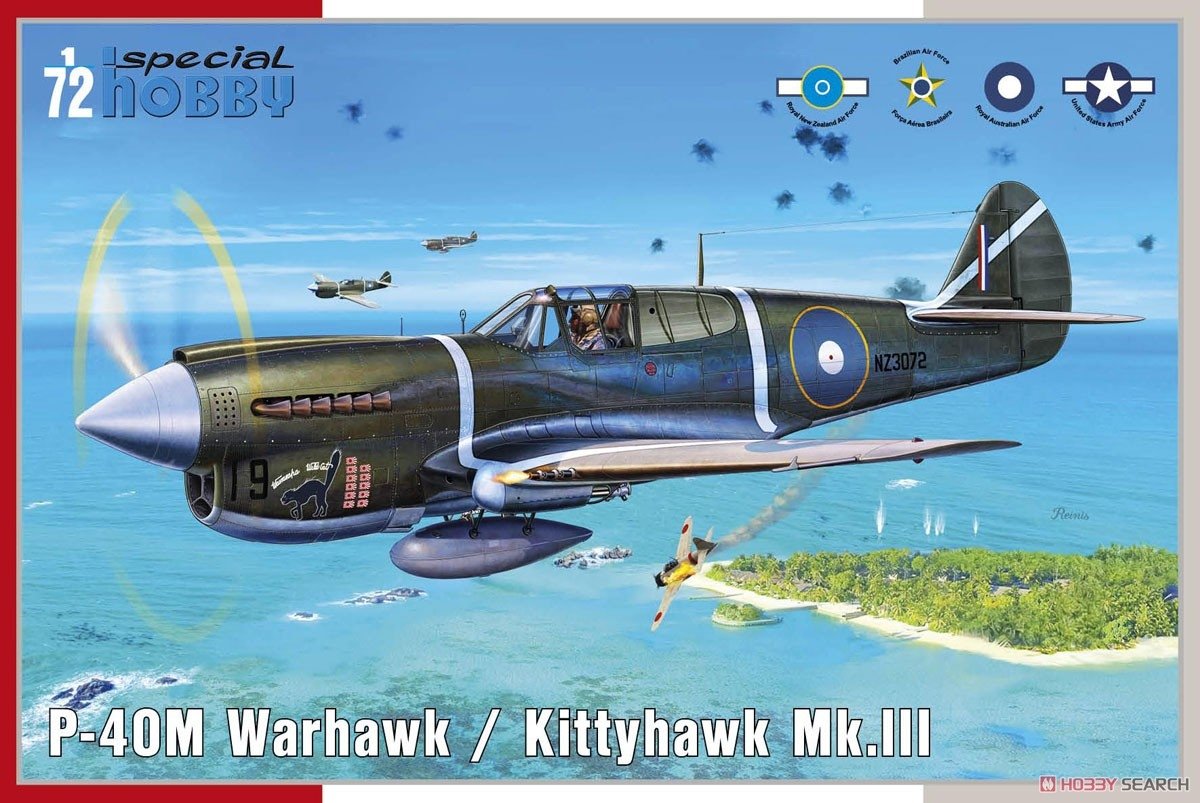 Special Hobby 72382 P-40M Warhawk / Kittyhawk Mk.III 1/72