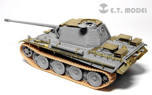 E.T. Model E72-010 WWII German Panther G Anti Aircraft Armour For DRAGON Kit 1/72 – immagine 8