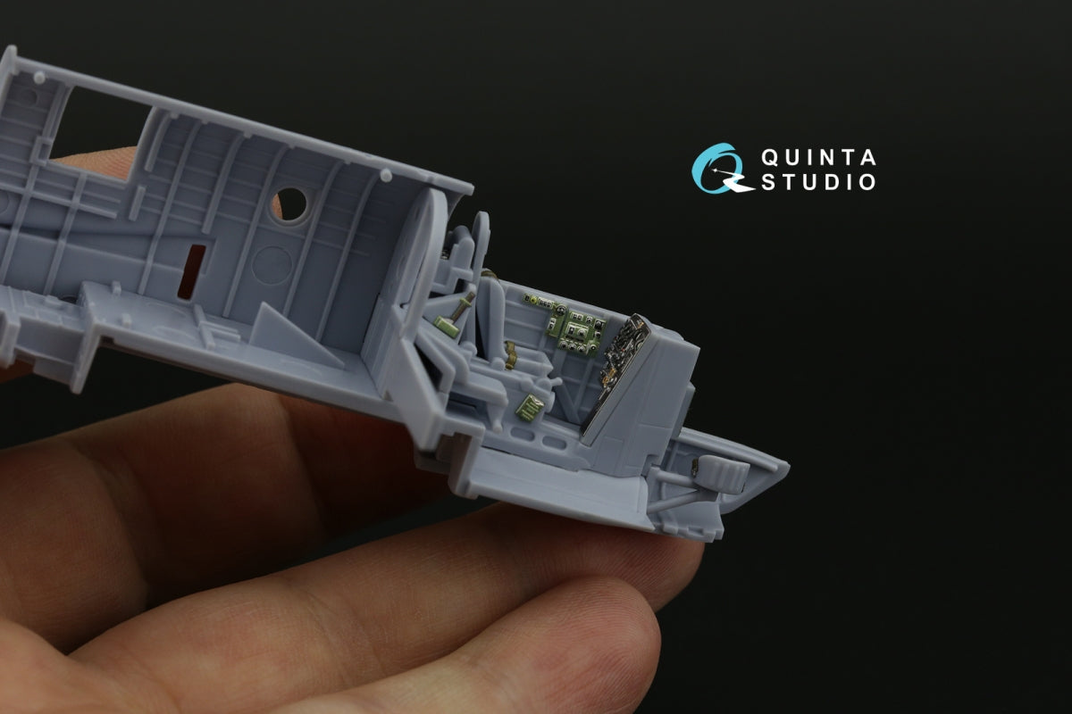Quinta Studio QD72138 Bristol Beaufort Mk.I 3D-Printed coloured Interior on decal paper (Airfix) 1/72 – Bild 3