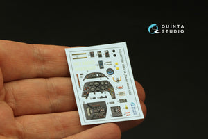 Quinta Studio QD32191 Bf 109G-14 3D-Printed coloured Interior on decal paper (Zoukei Mura SWS) 1/32 – imagen 4