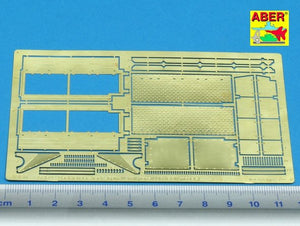 Aber 35A049 Tylna część błotników do pojazdów na bazie Panzer IV (DRA) 1/35 – zdjęcie 2