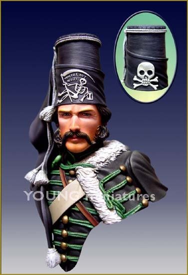 Young Miniatures YH1501-R The 9th Regiment Death Hussars 150mm