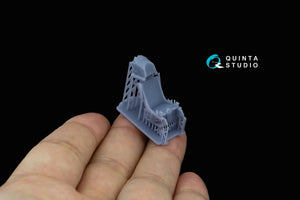 Quinta Studio QR+48062 K-36DM Series2 (late) ejection seat (for MiG-29, MiG-31, Su-27, Su-33, Su-34 aircraft since 2008) (All kits) 1/48 – Bild 7