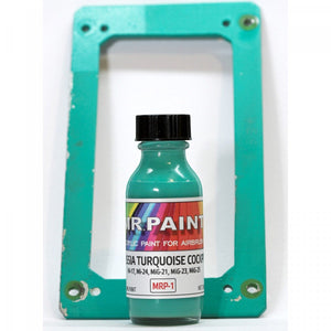 MR. Paint MRP-001 Russia Turquoise cockpit Mi-17/24, MIG-21/23/25/31 30ml – Bild 3