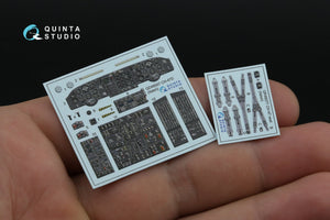 Quinta Studio QD48507 CH-47D 3D-Printed coloured Interior on decal paper (Italeri) 1/48 – Bild 2