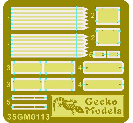 Gecko Models 35GM0113 60 - 70s Saigon Shuttle Motor-Tricycle Depot and a take break drive [2 kits In 1 box] 1/35 – imagen 6