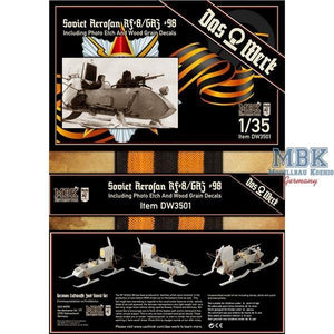 Das Werk DW3501 Aerosan soviétique RF-8/ GAZ-98 1/35 – image 2
