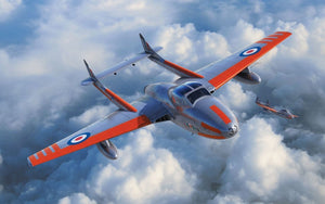Airfix 02058A deHavilland Vampire T.11 / J-28C 1/72 – zdjęcie 3