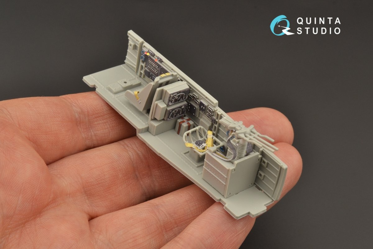 Quinta Studio QD48207 Ju 87D/G 3D-Printed &amp;amp; coloured Interior on decal paper ( Italeri ) 1/48 – Bild 4