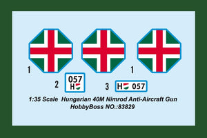Hobby Boss 83829 Hungarian 40M Nimrod Anti-Aircraft Gun 1/35 – Bild 4