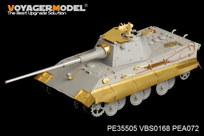 Maquette Voyager PE35505 Char allemand E-50 de la Seconde Guerre mondiale pour TRUMPETER 01536 1/35 – image 9