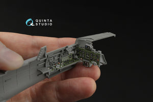 Quinta Studio QD35084 A6M2 Zero (Nakajima Prod.) 3D-Printed &amp;amp; coloured Interior on decal paper (Border Model) 1/35 – Bild 5