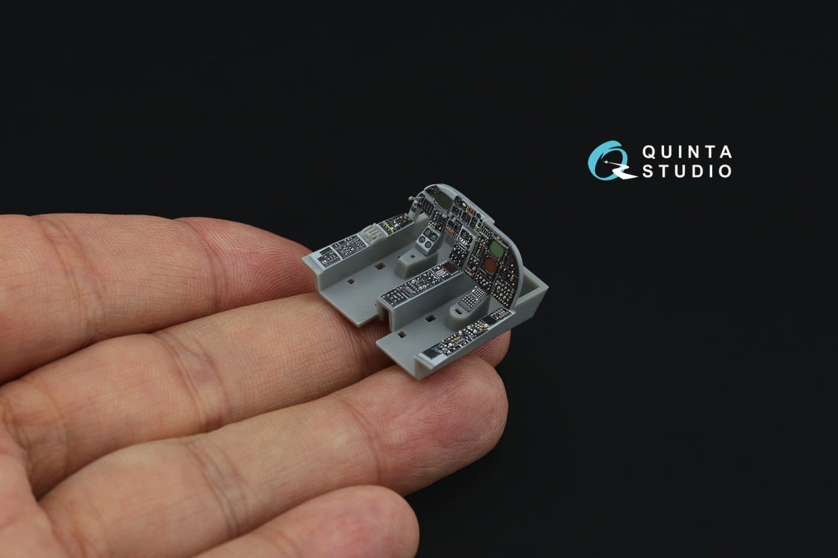 Quinta Studio QD72144 A-6E TRAM Intruder 3D-Printed &amp;amp; coloured Interior on decal paper (Trumpeter) 1/72 – imagen 7