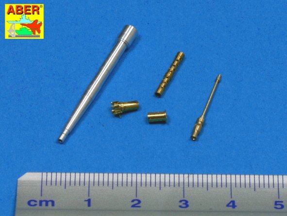 Aber 24T02 Barrel Set for Pz.Kpfw. II, Ausf. F Tank (1/24) – image 2