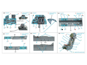 Quinta Studio QD48505 MiG-31BM 3D-Printed &amp;amp; coloured Interior on decal paper (Hobby Boss) 1/48 – Bild 13