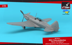 Armory Models 72012 MiG-3 late production - "Winter Air Defence" 1/72