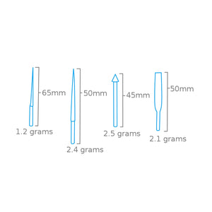 Modelcraft PFL6009-S 4 Pce Diamond Reamer &amp;amp; File Accessory Set – Bild 2