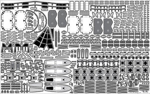 Pontos 35020F1 IJN Kongo 1944 Detail Up Set 1/350 – immagine 22