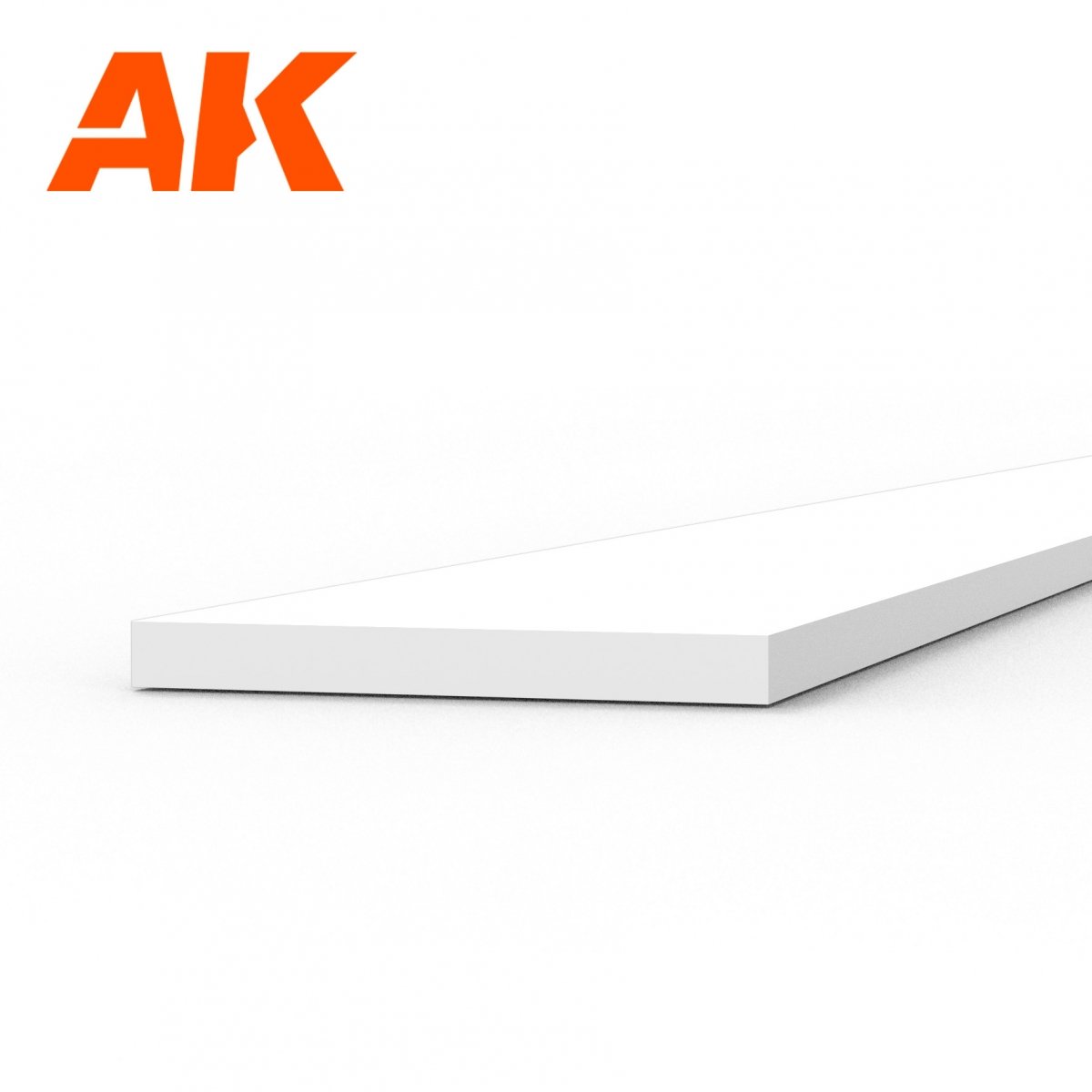 AK Interactive AK6512 STRIPS 0.50 X 5.00 X 350MM – STYRENE STRIP – (10 UNITS) – Bild 2