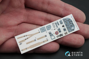 Quinta Studio QD48020 IL-2 3D-Printed &amp;amp; coloured Interior on decal paper (for Tamiya kit) 1/48 – Bild 7
