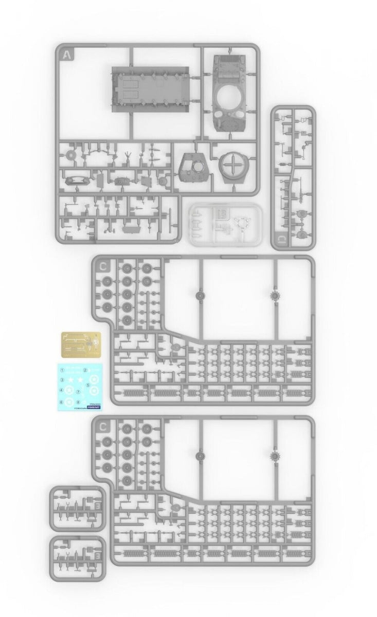 ForeArt 2003 U.S. Light Tank M24 Chaffee 1/72 – immagine 3