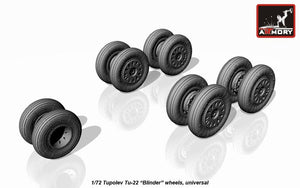 Armory Models AW72043 Tupolev Tu-22 Blinder wheels 1/72 – image 3