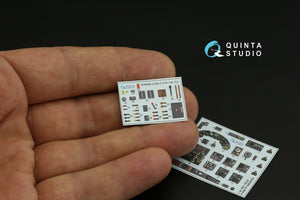 Quinta Studio QD48366 Ju 88A-4 3D-Printed &amp;amp; coloured Interior on decal paper (ICM) 1/48 – immagine 11