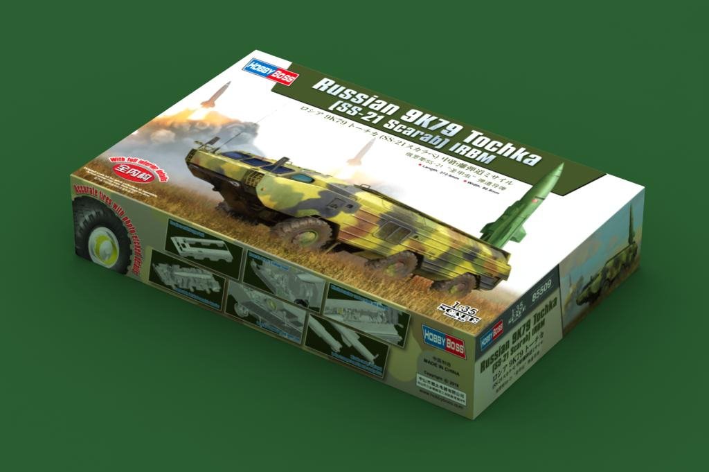 Hobby Boss 85509 Russian 9K79 Tochka (SS-21 Scarab) IRBM 1/35 – Bild 2