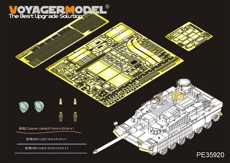 Voyager Model PE35920 Modern R.O.K.Army K2 Black Panther MBT basic for ACADEMY 1/35